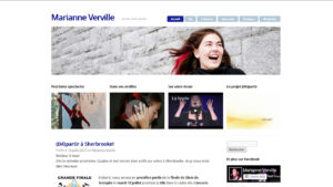 Site Web Marianne Verville artiste